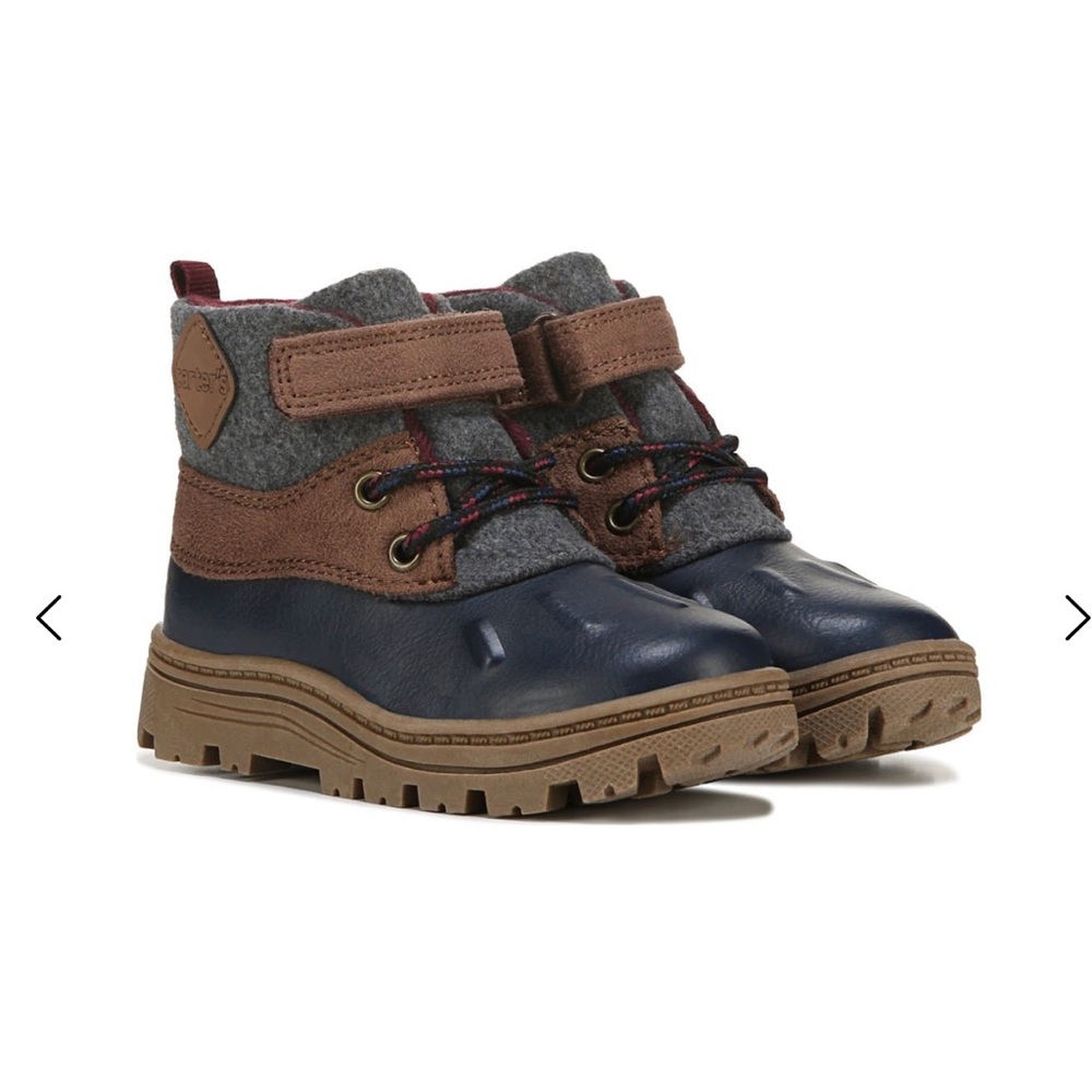 SOLD Carter’s boy combat boots toddler baby
